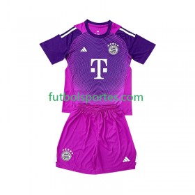 Camiseta Bayern de Múnich Portero Niño Cuarta Equipación 2025/2026
